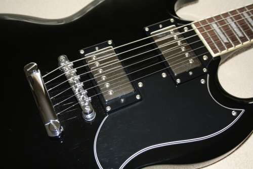 Tokai SG Electric Guitar - Gloss Black (Spotless) - Amazing Sounding and Playing Guitar!! AC/DC!!