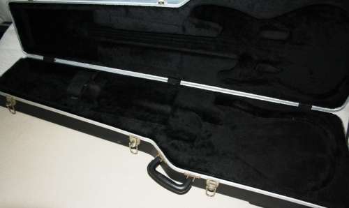 Cort Bass Guitar Hard Case - Black - Good Condition!!