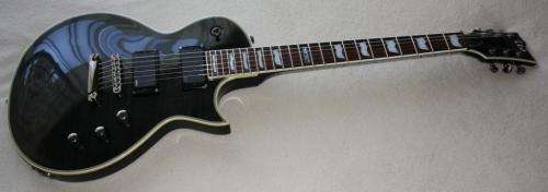 Esp LTD EC-401FM Electric Guitar (Black Flame Maple Top) - EMG 81/85 Pickups - Stunning Guitar!!
