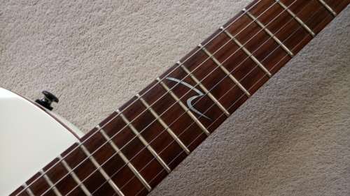 Cort Z-44 Zenox (Ivory White) Electric Guitar - Stunning Wood Body Binding - Excellent Condition!!