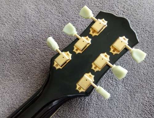 Gould Les Paul (Gloss Black) Electric Guitar - Built by Larry Gould - Excellent Condition!!