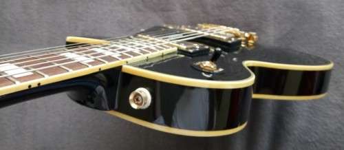 Gould Les Paul (Gloss Black) Electric Guitar - Built by Larry Gould - Excellent Condition!!