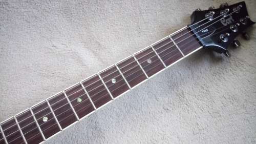 Cort KX1Q Red Flame Maple Top - High Quality Set Neck - Electric Guitar! Korean Made!