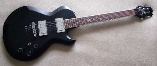 Cort Z-44 Zenox (Matt Black) Electric Guitar - Refinished - Fair Condition