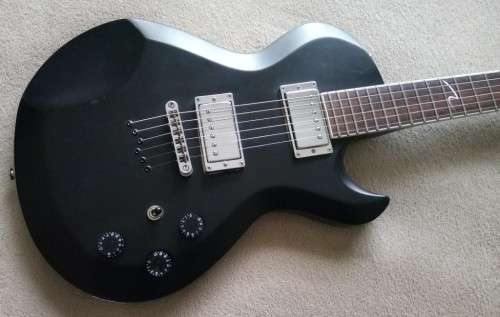Cort Z-44 Zenox (Matt Black) Electric Guitar - Refinished - Fair Condition