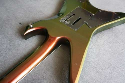 Ibanez XPT700 Xiphos - Electric Guitar - Green Chameleon Finish - Like New Condition with Case!!