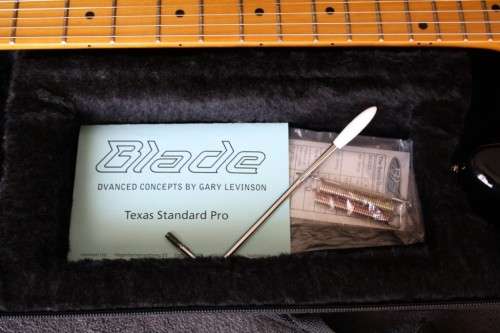Levinson Blade Texas Standard Pro - Stratocaster Electric Guitar - Like New with Case!!