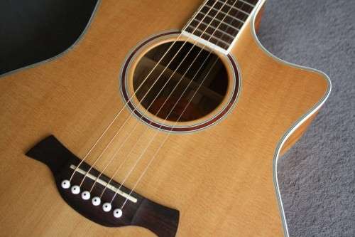 Crafter 6 String (GAE-12/N) Acoustic Guitar - Hand Made in Korea - Excellent Quality!!