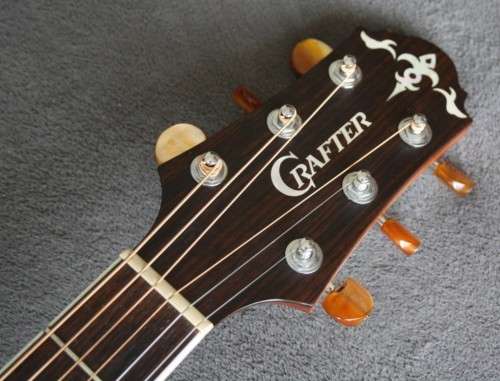 Crafter 6 String (GAE-12/N) Acoustic Guitar - Hand Made in Korea - Excellent Quality!!