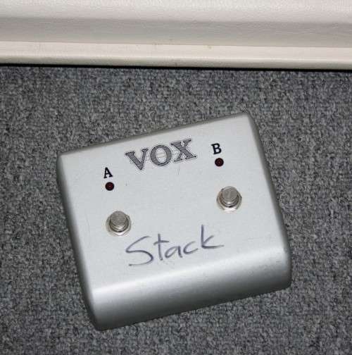 VOX AC30 Valve Guitar Amp Head - Recovered in Genuine Leather!