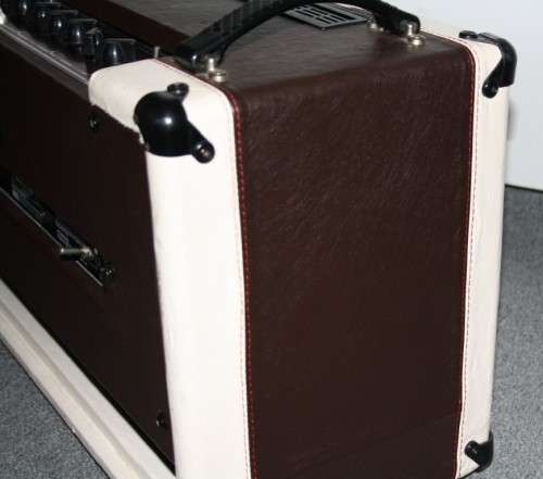 VOX AC30 Valve Guitar Amp Head - Recovered in Genuine Leather!