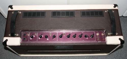 VOX AC30 Valve Guitar Amp Head - Recovered in Genuine Leather!