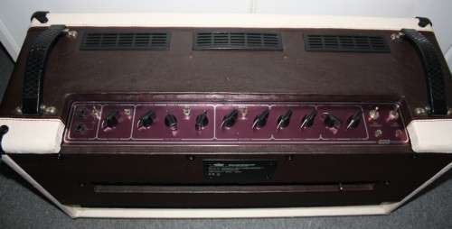VOX AC30 Valve Guitar Amp Head - Recovered in Genuine Leather!