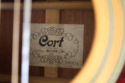 Cort MR720F Acoustic Guitar - Korean Made - High End - Stunning Condition and Sound!!