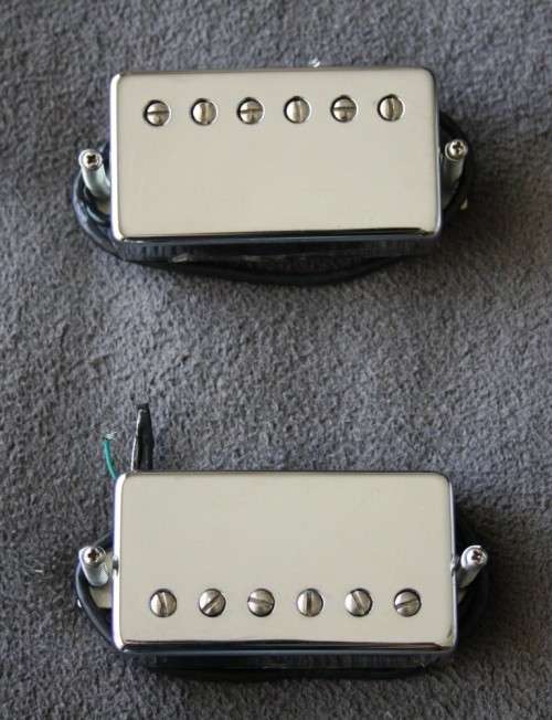 Seymour Duncan SH-4 JB Bridge + SH-1 '59 Neck Guitar Pickup Set - Chrome