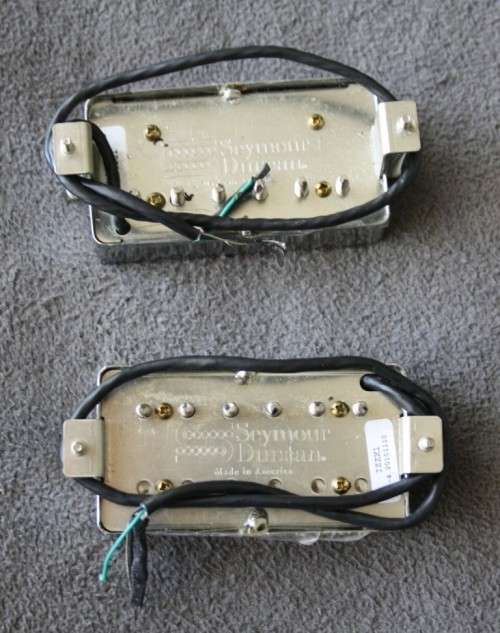 Seymour Duncan SH-4 JB Bridge + SH-1 '59 Neck Guitar Pickup Set - Chrome