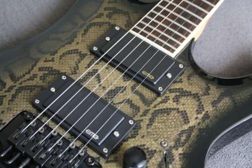 Cort X-Custom Electric Guitar - Custom Snake Skin Finish - Made in Korea (HIGH END)