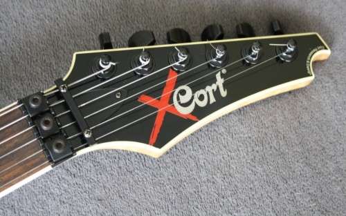 Cort X-Custom Electric Guitar - Custom Snake Skin Finish - Made in Korea (HIGH END)