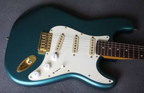 Fender Korean Squire Stratocaster Guitar - Emerald Green - Beauty!!