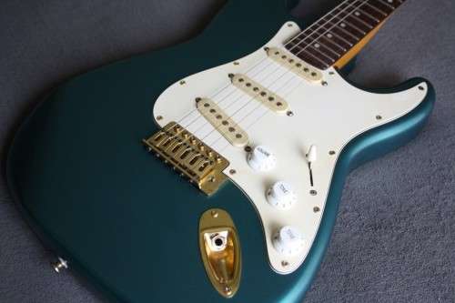 Fender Korean Squire Stratocaster Guitar - Emerald Green - Beauty!!
