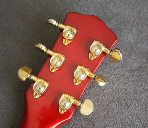 Carlo Robelli Semi-Hollow Body Electric Guitar - Stunning Translucent Red