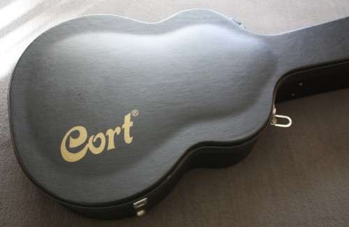 Cort Branded Acoustic Guitar Hard Case - Fits Dreadnought/Grand Auditorium Size Acoustics