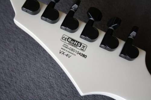 Cort VX-4V Flying V Electric Guitar - With Hardcase - Pearl White!