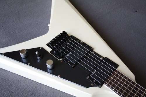 Cort VX-4V Flying V Electric Guitar - With Hardcase - Pearl White!