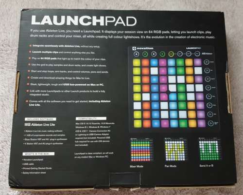 Novation Launchpad MKII Ableton Live 64 Button Midi Controller