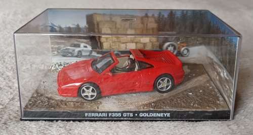 James Bond 007 Ferrari F355 GTS - 1/43 Scale - Goldeneye