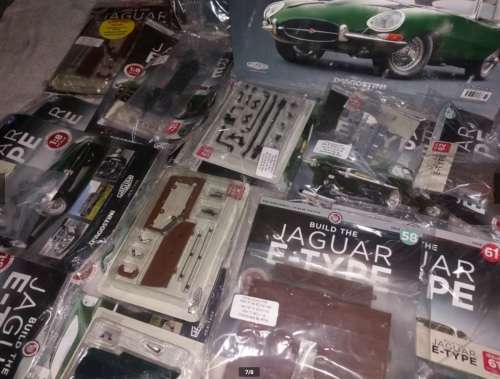 Complete Kit (All 100 Issues) Unbuilt - DeAgostini 1-8 Scale Jaguar E-Type Build Your Own Car