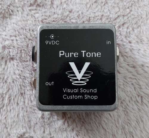 Visual Sound Pure Tone Custom Shop Guitar Pedal Buffer