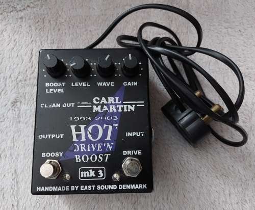 Carl Martin Hot Driven Boost Guitar Pedal
