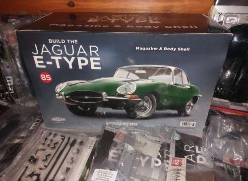 Complete Kit (All 100 Issues) Unbuilt - DeAgostini 1-8 Scale Jaguar E-Type Build Your Own Car