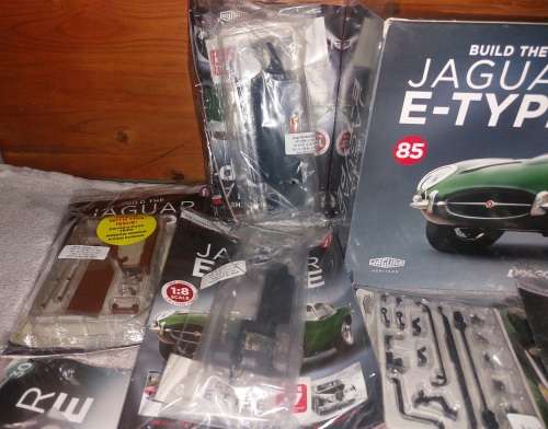 Complete Kit (All 100 Issues) Unbuilt - DeAgostini 1-8 Scale Jaguar E-Type Build Your Own Car
