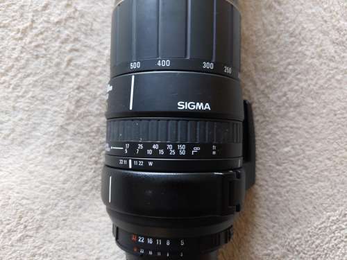 Sigma APO 170mm to 500mm Telephoto Lens for Canon DSLR