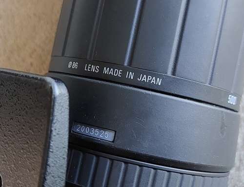 Sigma APO 170mm to 500mm Telephoto Lens for Canon DSLR