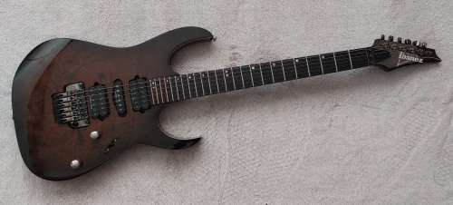 Ibanez RG970 WBWZ Premium Electric Guitar - Walnut