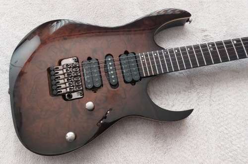 Ibanez RG970 WBWZ Premium Electric Guitar - Walnut