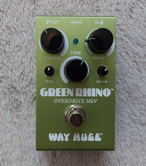 Way Huge Green Rhino Overdrive MKV Guitar Pedal