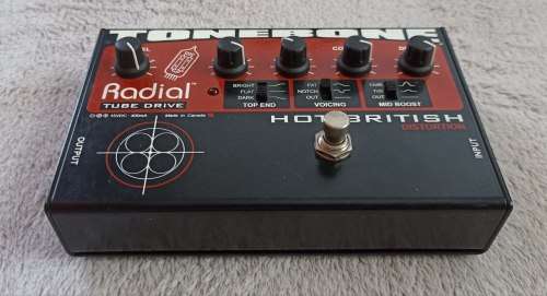 Radial Tonebone Hot British Tube Distortion Guitar Pedal
