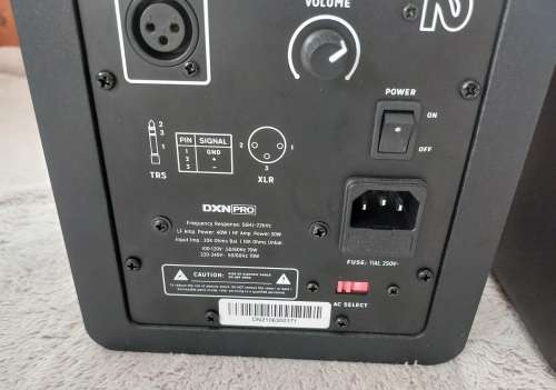 DXN PRO BX5 D2 Pair of Powered Studio Monitors