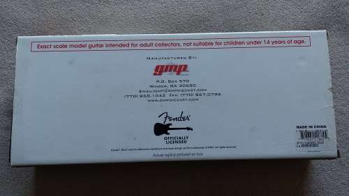 GMP - Scale Size Fender Stratocaster 1:3 Scale- Limited Edition
