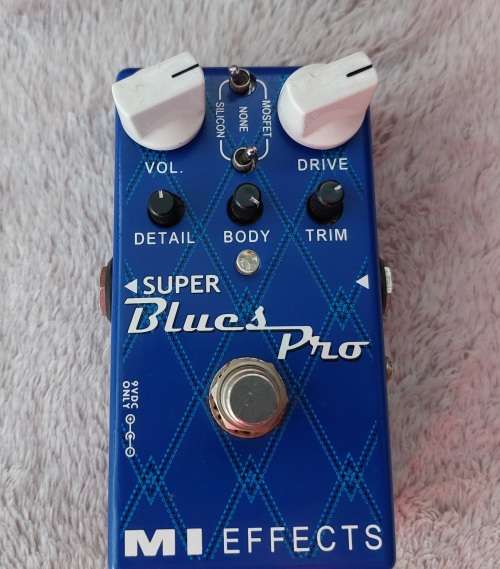 MI Audio Super Blues Pro Overdrive Guitar Pedal