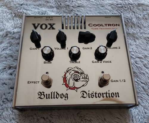 Vox Cooltron Tube Bulldog Distortion Guitar Pedal