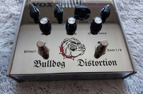 Vox Cooltron Tube Bulldog Distortion Guitar Pedal