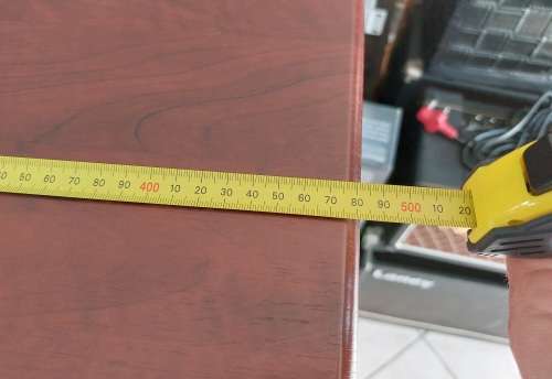 50 DVD Guitar Themed Rack - Wooden