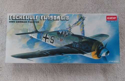 Academy 1:72 Fockewulf FW190A 6/8 WWII German Fighter Plane