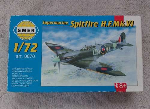 SMÊR 1/72 Scale Supermarine Spitfire MK VI WWII Fighter Plane