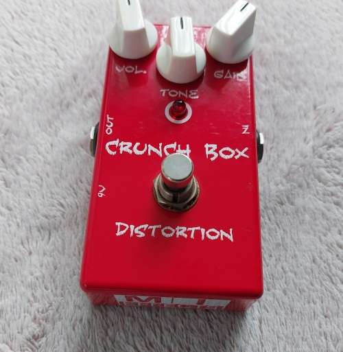 MI Audio Crunchbox MKII Distortion Guitar Pedal - Made in Australia